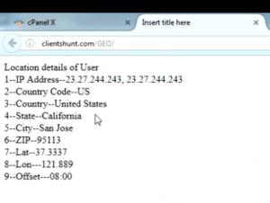 Get IP address Location of Client/User JAVA web project - ChillyFacts